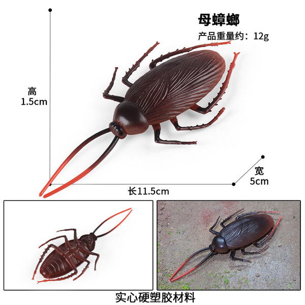 Children's simulation insect toy animal model Bee Spider Dragonfly butterfly centipede grasshopper Ant mantis ornaments