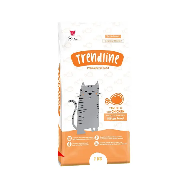 Trendline Kitten Repack Cat Food Chicken 1kg