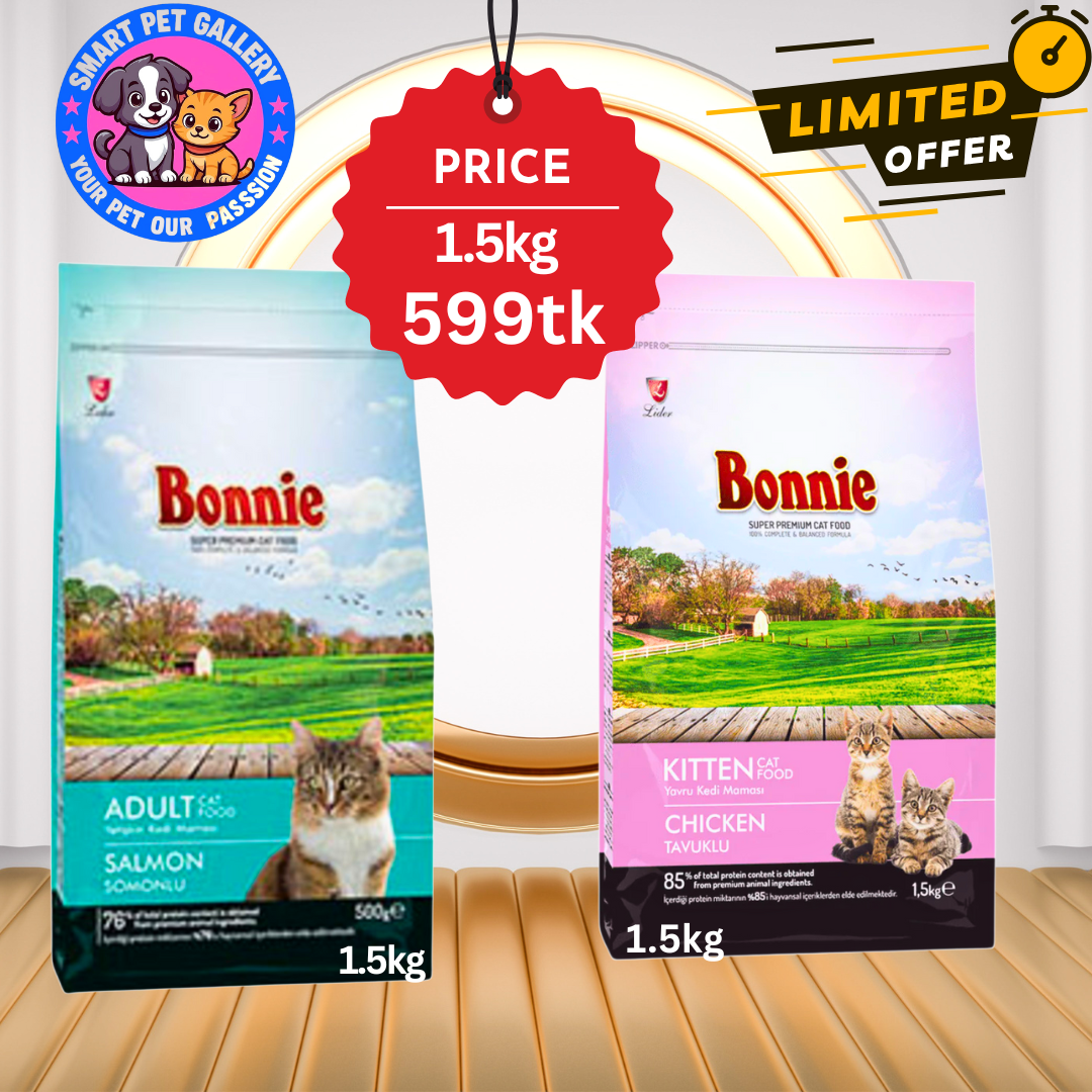 Bonnie Cat Food Salmon (1.5kg)
