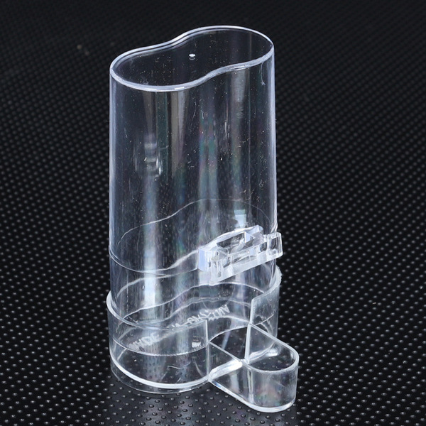 Clear Automatic Bird Feeder/Watere Small transparent drinking fountain