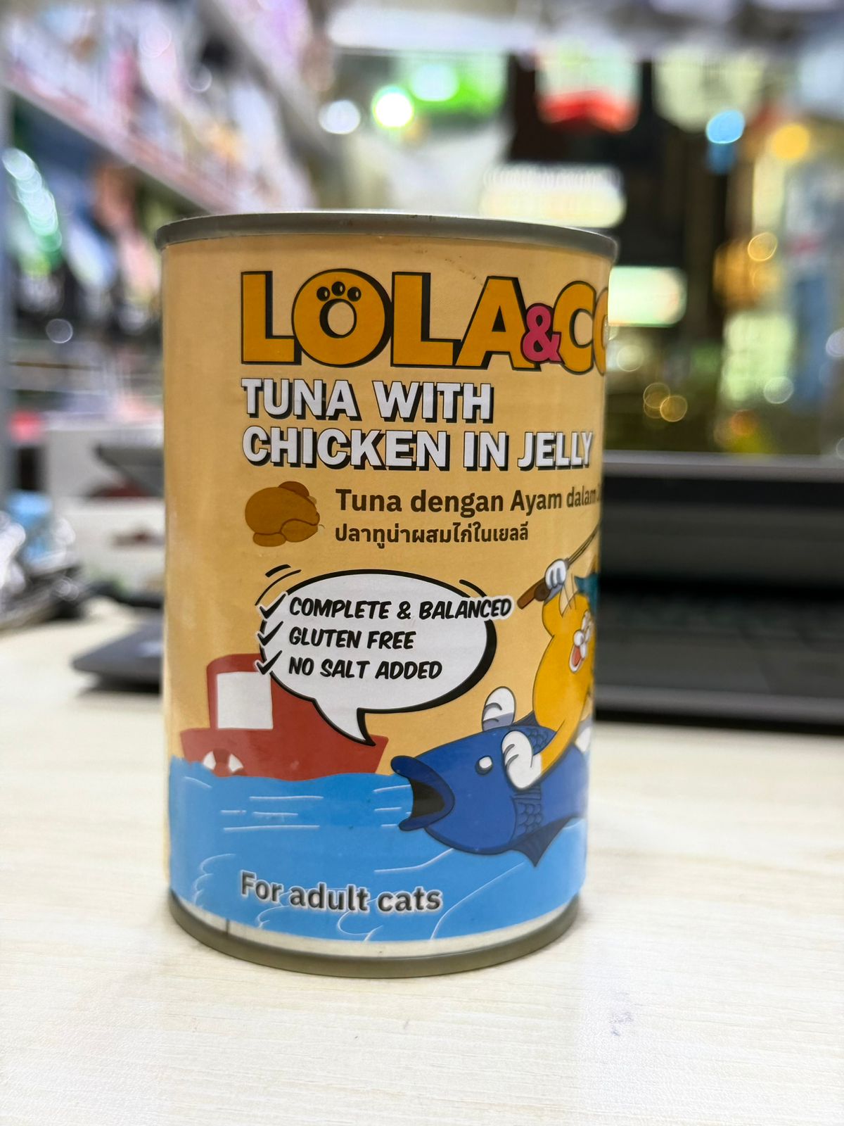 LOLA & CO Tuna with Chicken in Jelly 400gm