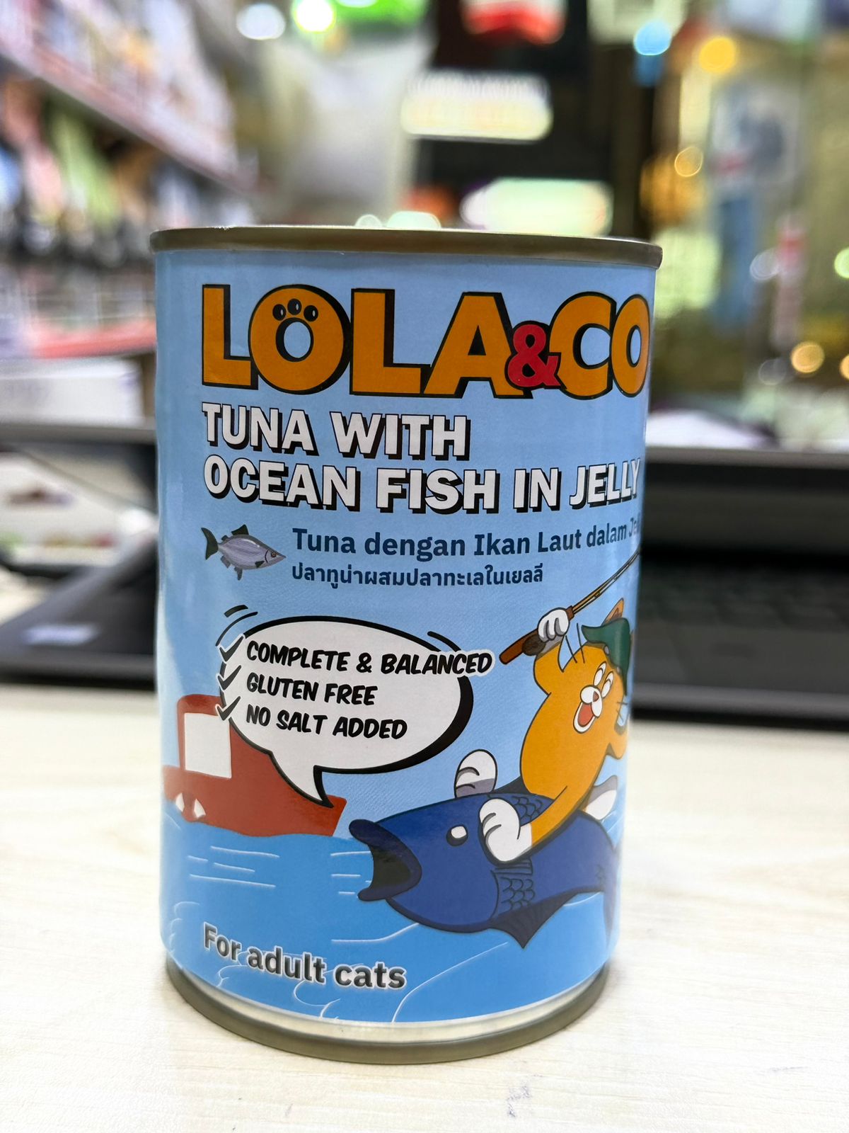 Lola & Co Tuna with Ocean Fish in Jelly. 400gm