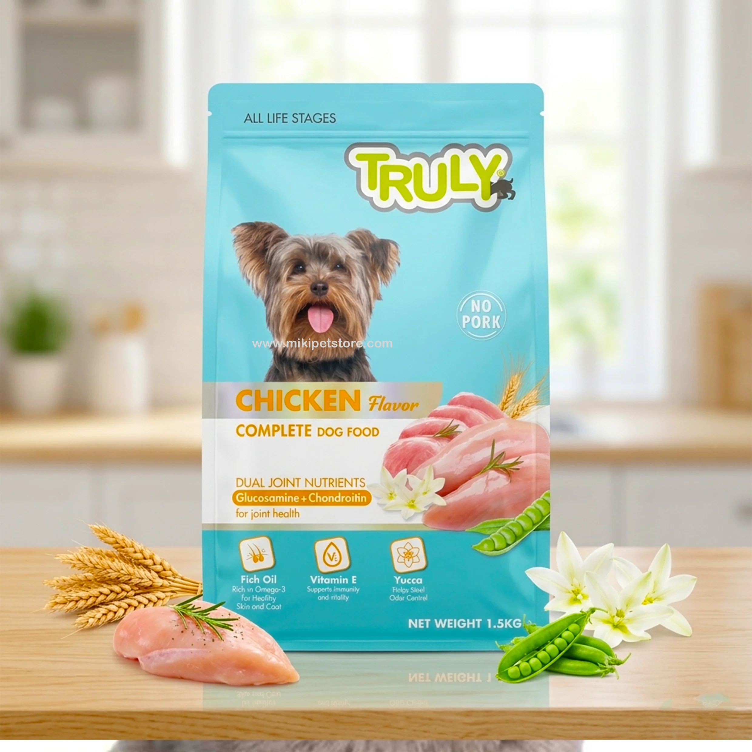 Truly All Life Stages Dry Dog Food Chicken 1.5kg