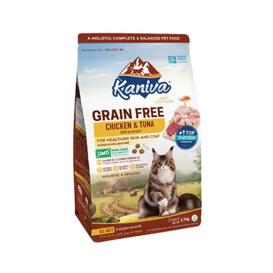 Kaniva GRAIN FREE Cat Food Chicken & Tuna 1.3kg for All Ages